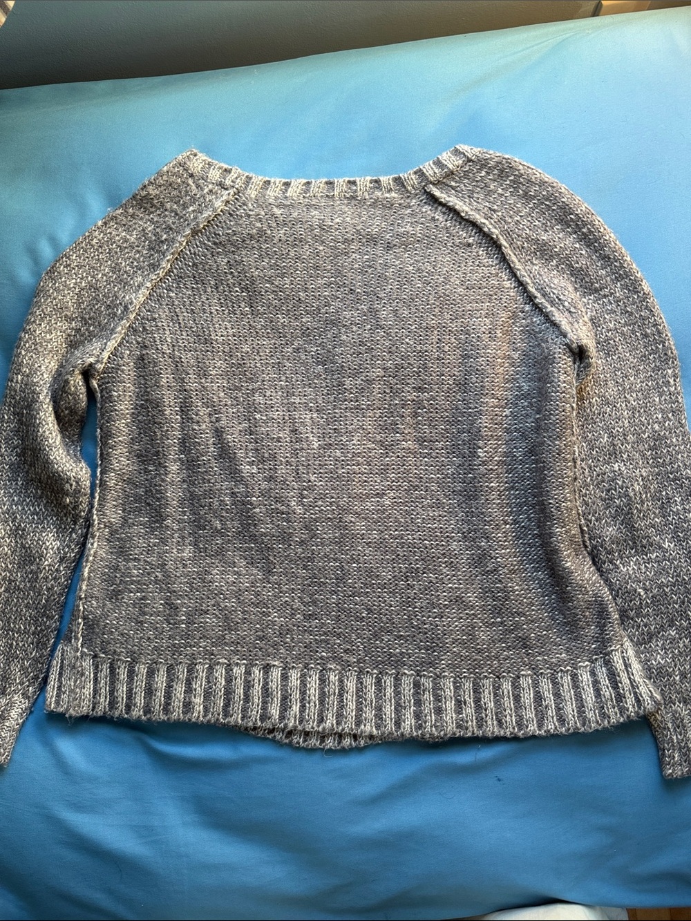 Wooden Ships Paola Buendia Cable Knit Sweater Mohair Wool Blend S/M - Picture 5 of 5